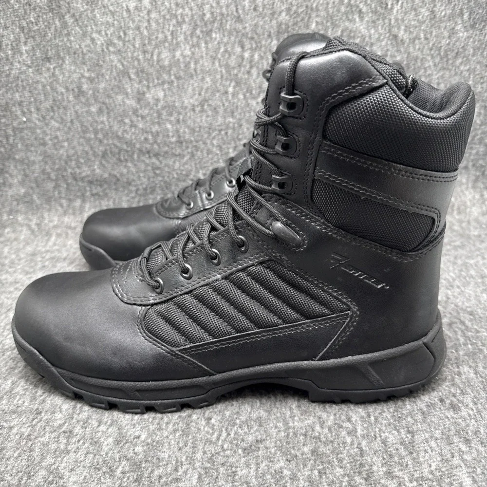 Bates E03180 Tactical Sport 2 Tall Side Zip Black Boots Mens Size 12 Medium New